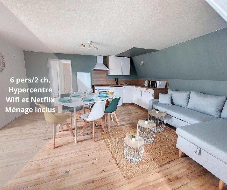 Le Pic*Wifi*Netflix*Menage Inclus Apartment Bagnères-de-Bigorre Екстериор снимка